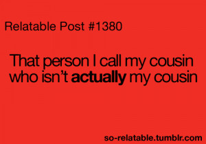quotes about cousins tumblr