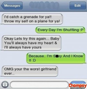 More like this: girlfriends , texts and messages .