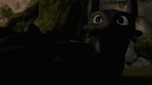 dragons-and-angst:Toothless being cute and acting like a cat (1 / 2 ...