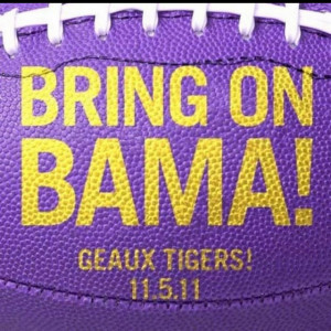 BEAT BAMA!!! Oh yes we did! :D