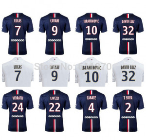 14 15 player zlatan font b ibrahimovic b font jersey font b soccer b
