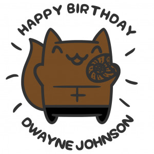 Happy Birthday Dwayne Johnson HD Wallpaper