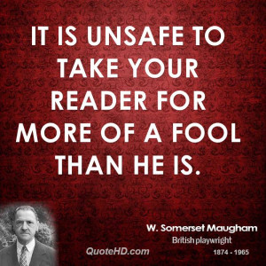 Somerset Maugham Quotes Quotehd