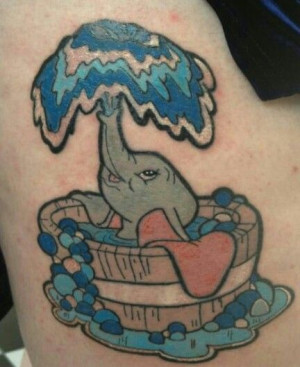 Dumbo tattooTattoo Ideas, Dumbo Tattoo, Disney Tattoo, Disney Ink ...