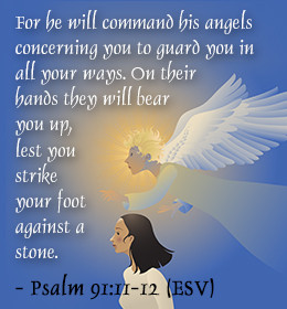what does the bible say about guardian angels