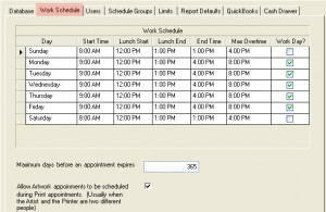 ... schedule jobs if the user has checked the Overtime checkbox
