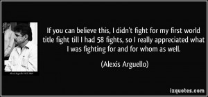 Fight For What You Believe Quote