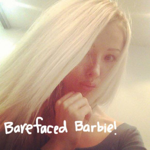 Valeria Lukyanova surprises everyone by posting unusually barefaced ...