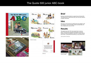 QUOTE ABC BOOK, Financial Magazine, Selmore, Quote 500, Print, Outdoor ...