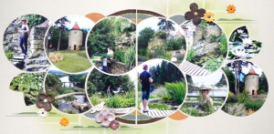 Scrapbook, Lilies Stencil, Azza Scrapbook, European Scrapbook, France ...