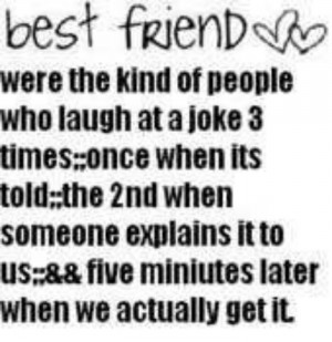 We couldn't live without best friends!!