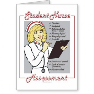 Student Nurse Assessment Card