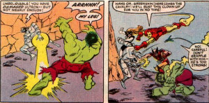 Has the Hulk ever broken a bone?