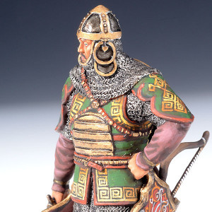 Khan Ogedei Holding Sword