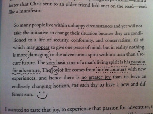 Into the Wild McCandless Quotes