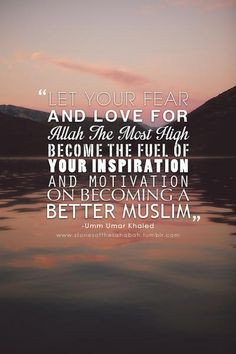 Muslim/Muslimah words of guidance