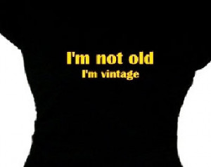 Not Old I'm Vintage Tee Shirt, Retirement Tee Shirt, Retiring Gift ...
