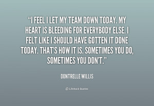 family lets you down quotes