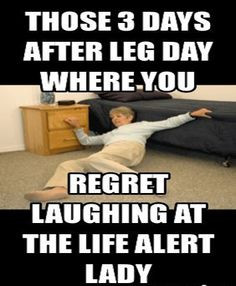 Leg Day Meme #Lady , #Life More