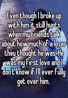Get Over Him Quotes Ever fully get over him.
