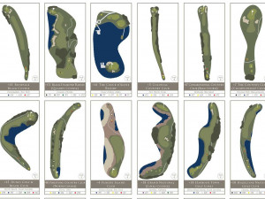 ... Detailed Poster Reveals The Most Famous Golf Holes In America