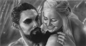 Khal Drogo And Khaleesi Khal drogo and khaleesi by