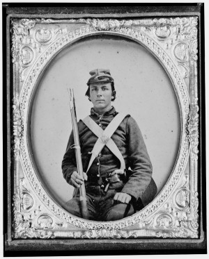 Union soldier: William H. Rockwell, Pvt. Unknown photographer. Public ...