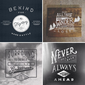 ... -Looking Quotes : We love the old timey feel of these iconic quotes