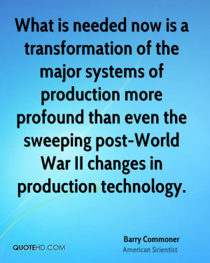 Barry Commoner War Quotes