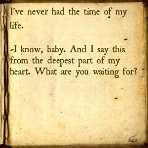 something's gotta give...erica to marin regarding love & taking ...