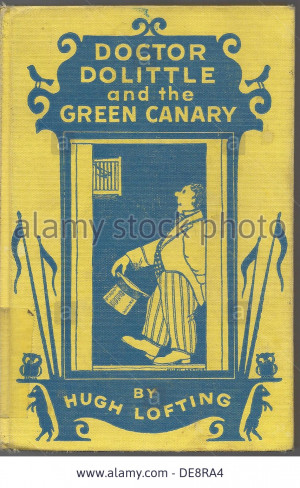 Green Canary by Hugh Lofting 1940s Artist Lofting Hugh 1886 1947