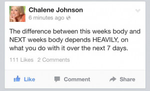 Chalene Johnson quote