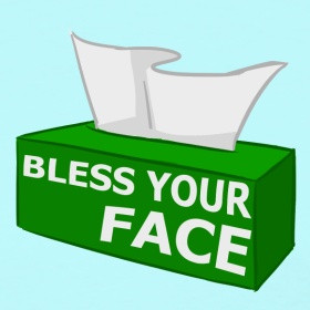 ... Bless your face. If you sneeze while re-pinning this image, Bless You