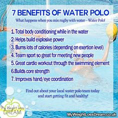 Water Polo Quotes The 7 Benefits of Water Polo