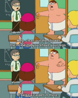 family guy #peter griffen #meg griffen #school #towel #teacher #desk ...