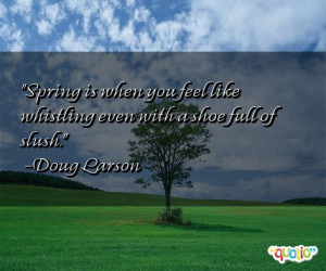 Best Quotes About Spring