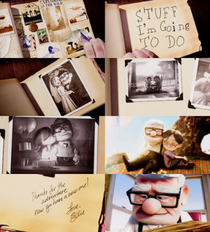 adventure, carl, disney, ellie, love, movie