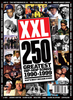 ... this month that counts down the top 250 hip-hop songs from 1990-1999
