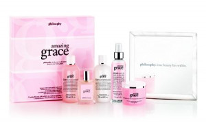 philosophy 5 pc fragrance grace and love gift set and tray - amazing ...