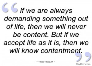 Contentment Quotes And Sayings