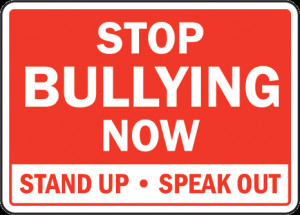 Stop Bullying Now Sign - F7620. Bully Free Signs by SafetySign.com.