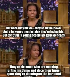 Michelle Obama on Knuckleheads