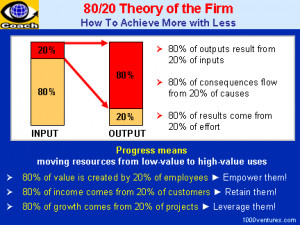 80/20 Law of the Firm / 80/20 Theory of the Firm