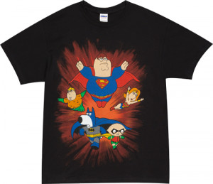 the family guy justice league shirt t shirt is a new shirt design at ...