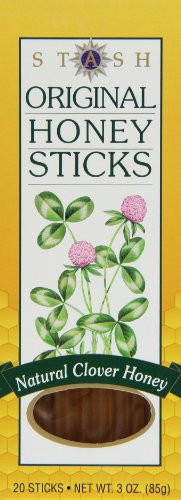 Stash Tea Original Honey Sticks, 20 Count Sticks