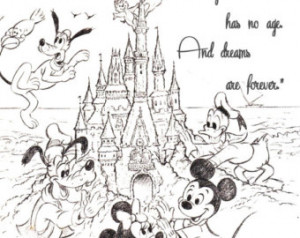 Disney Walt Quote Mickey...