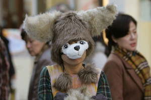 Peta Protest Against Fur The Use