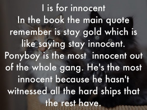 The Outsiders Quotes From The Book The outsiders i-q