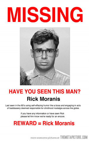Funny photos funny Rick Moranis actor old movies glasses