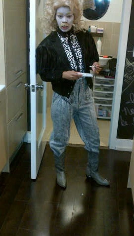 Gina's out of control.. I'm out of control.. this whole damn party is ...